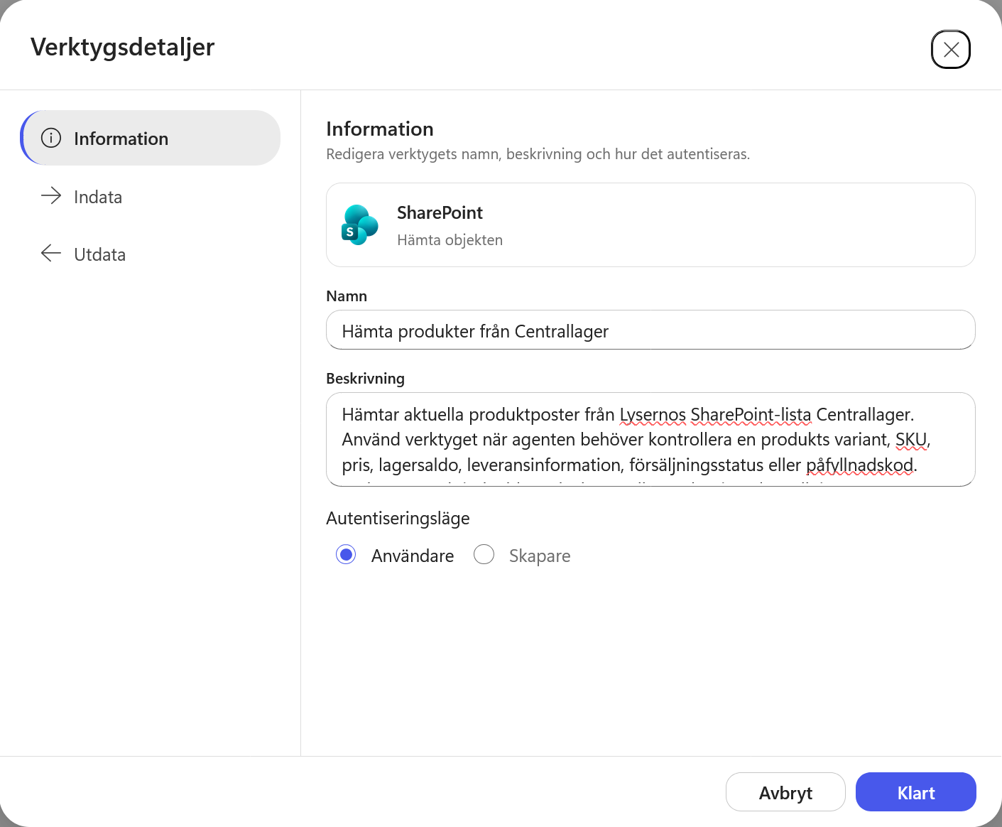 Verktyget har fått ett nytt namn och en ny beskrivning