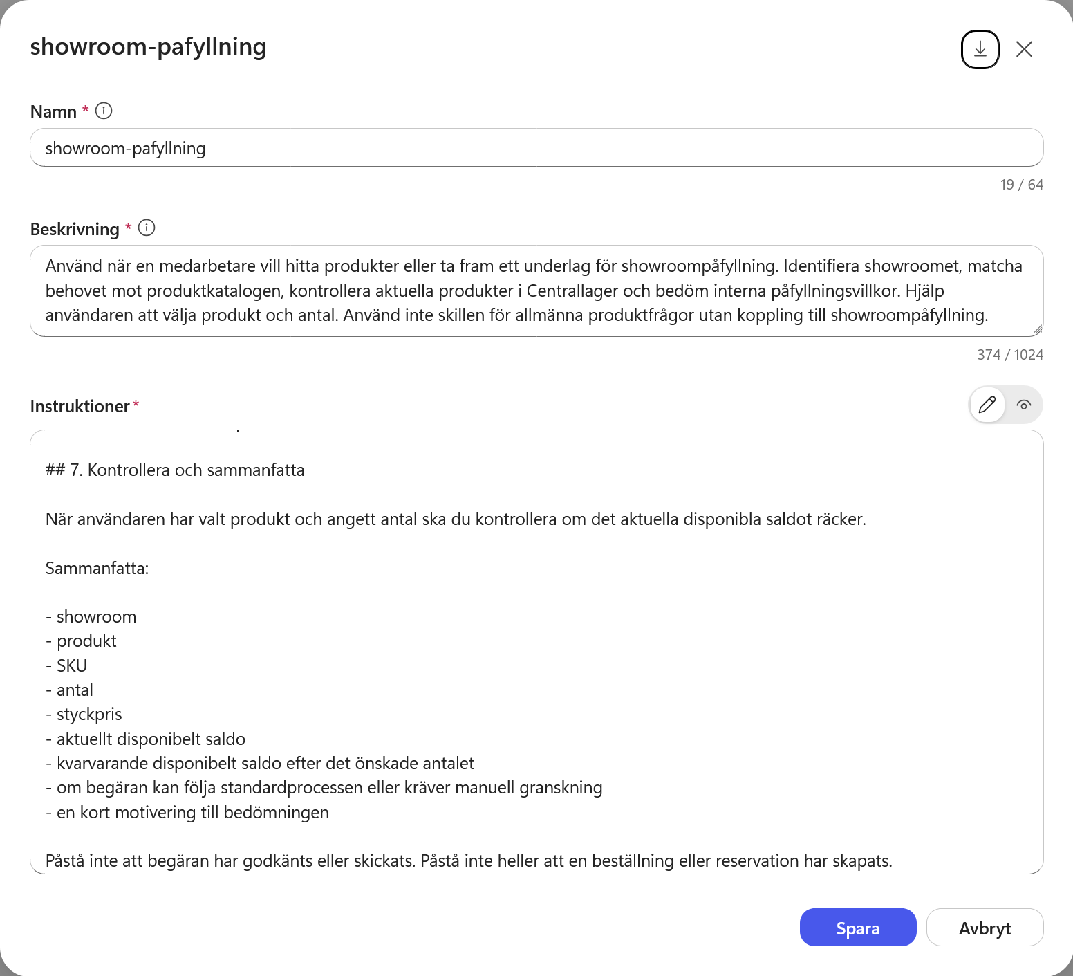 Del 7 sammanfattar valet och bedömningen utan att påstå att något har skickats