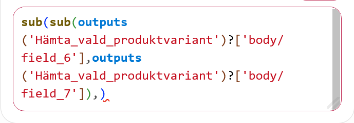 OnHandQuantity minus ReservedQuantity är färdigbyggt
