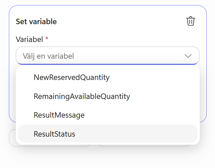 ResultStatus väljs i en ny uppdatering