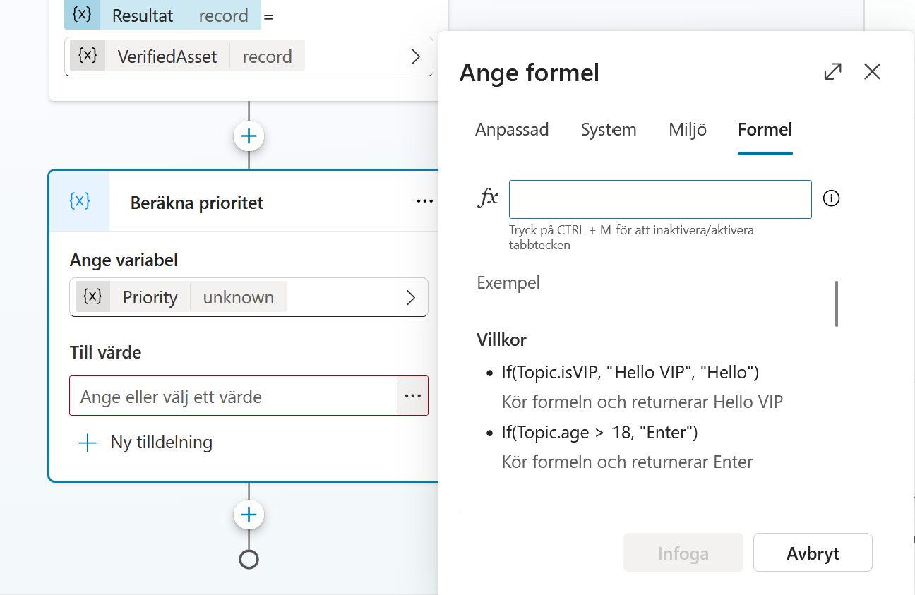 Formelfliken för Priority