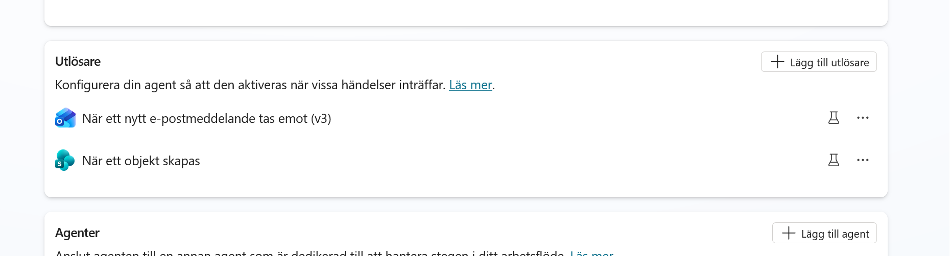 Öppna testet för e-postutlösaren