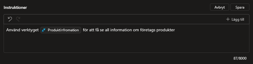 Instruktioner