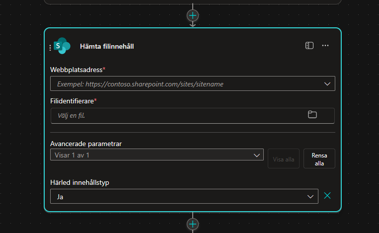 Sök hämta filinnehåll
